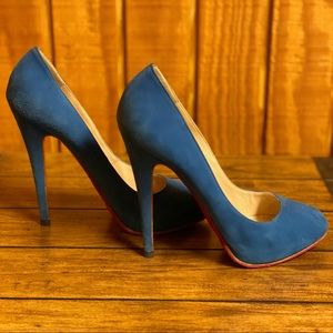 GUC Louboutin Declic 120mm pump